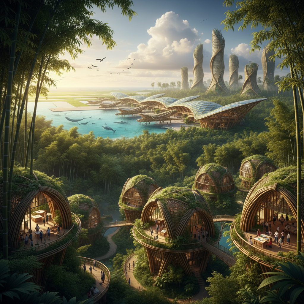 Schools, airports, high-rise towers: architects urged to get ‘bamboo-ready’