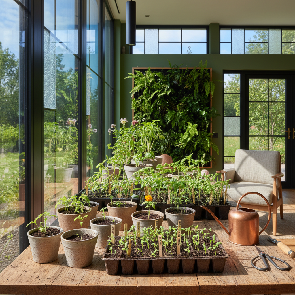Grow Seeds Indoors :  April Update. You Can Do This.