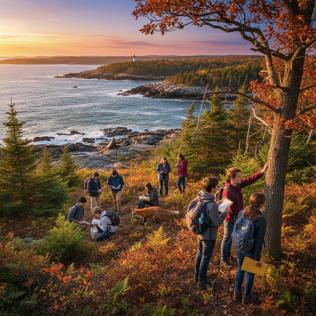 Students Across New England Contribute to Climate Science Through NASA’s GLOBE Green Down