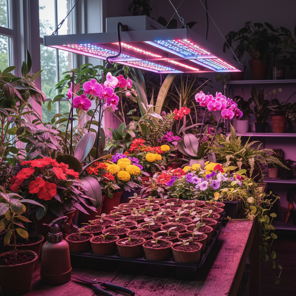 Using Grow Lights for Seedlings and Indoor Growing