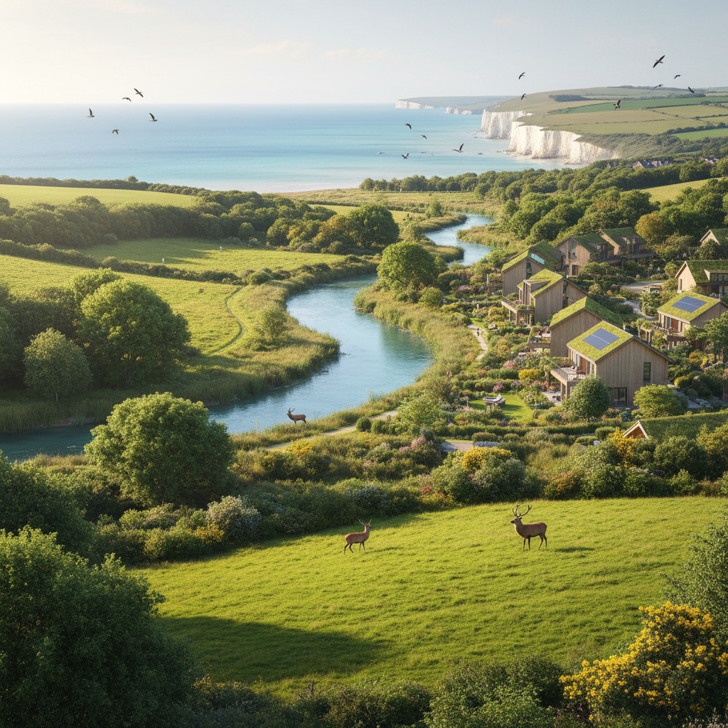 Green spaces should be the norm for all new housing developments in England, guidelines say
