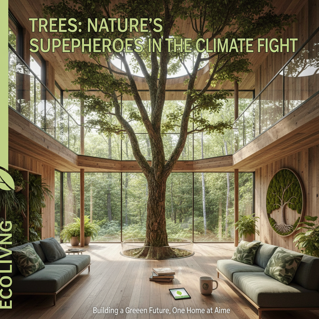 Trees: Nature's Superheroes in the Climate Fight