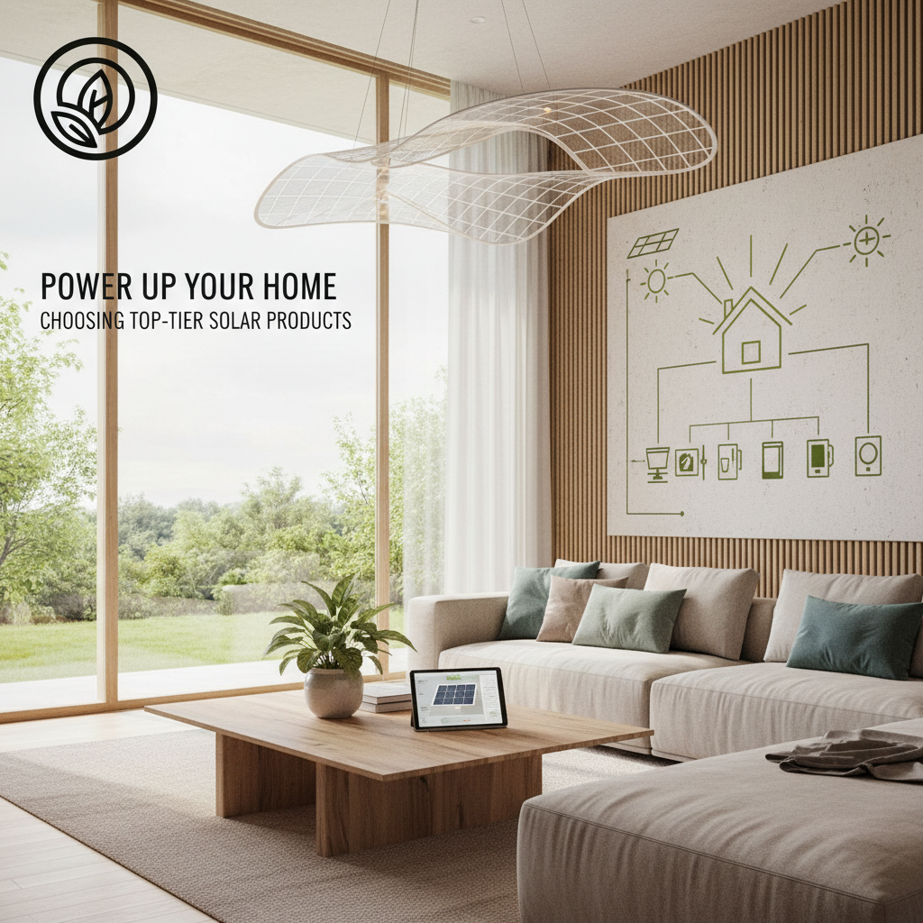 Power Up Your Home: Choosing Top-Tier Solar Products
