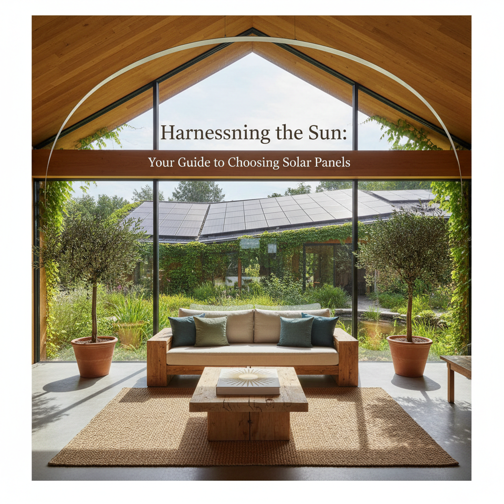 Harnessing the Sun: Your Guide to Choosing Solar Panels