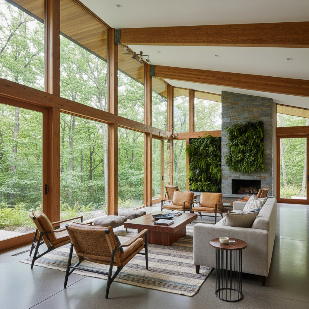 Connecticut Eco-Home Blends Luxury with Nature Seamlessly