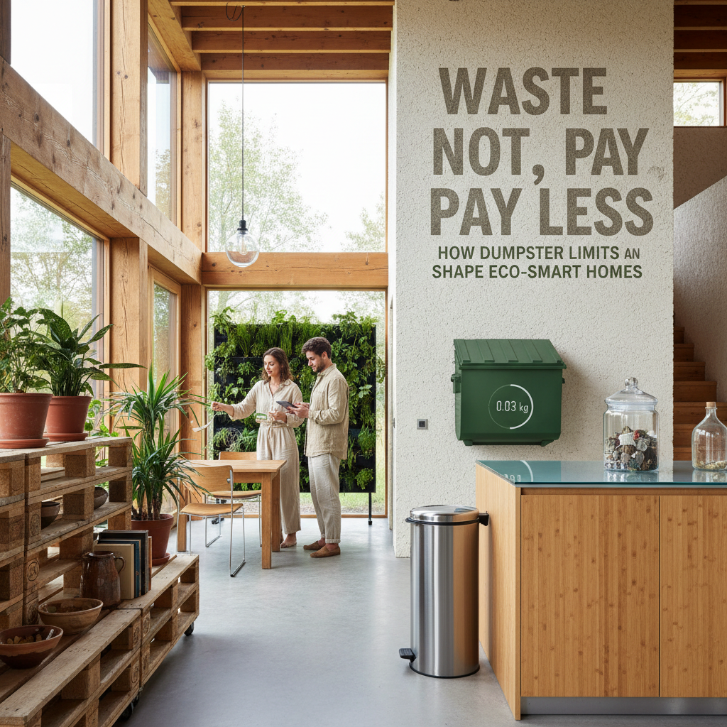 Waste Not, Pay Less: How Dumpster Limits Shape Eco-Smart Homes
