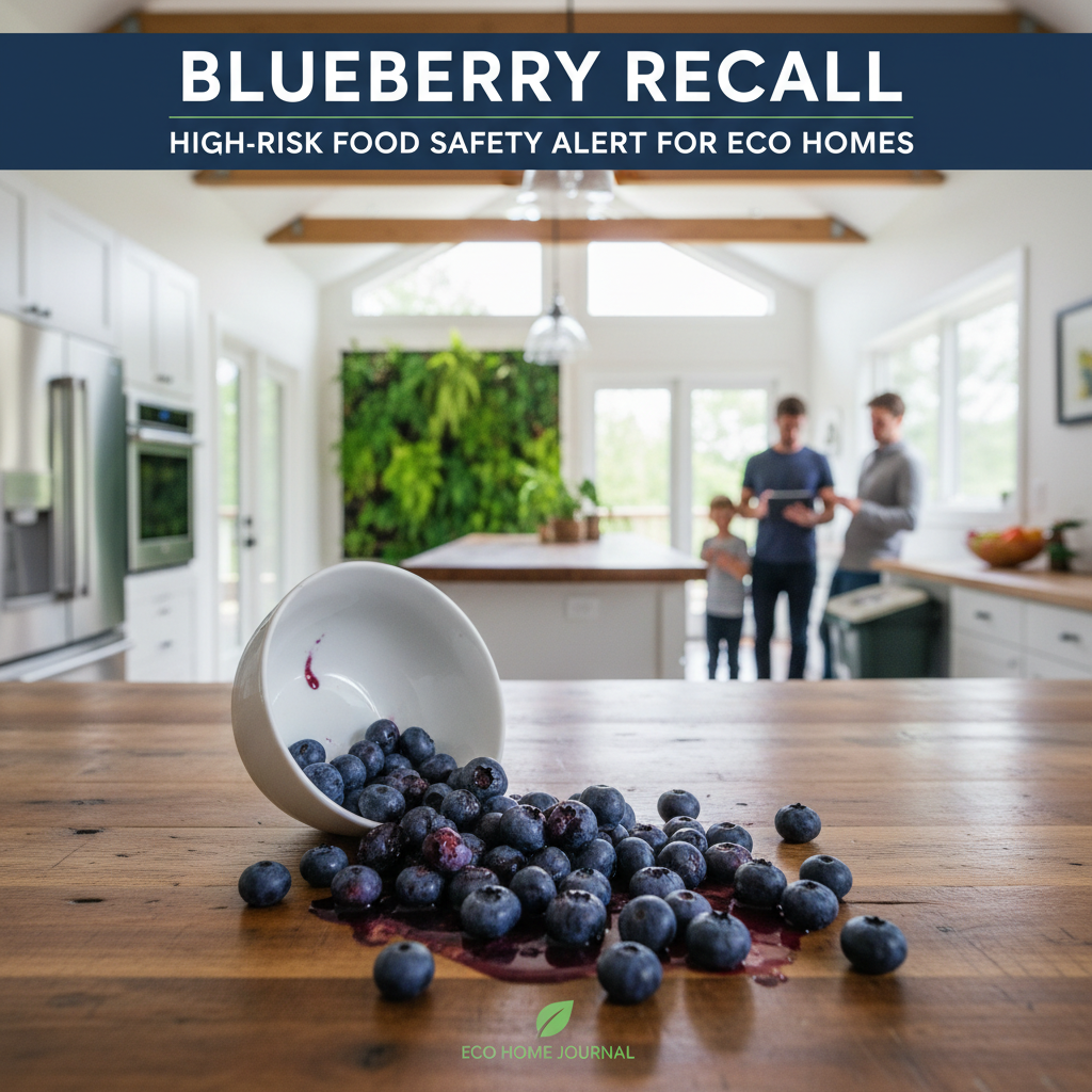 Blueberry Recall: High-Risk Food Safety Alert for Eco Homes