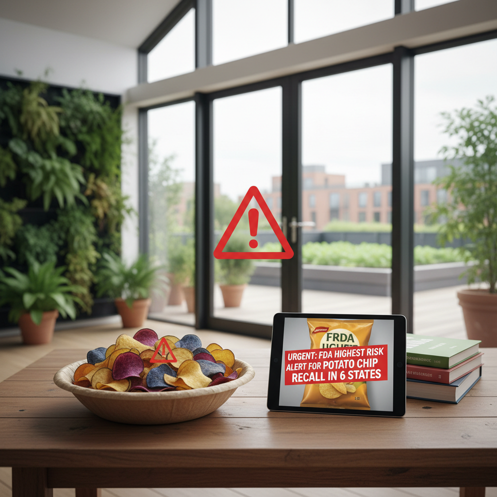 Urgent: FDA Highest Risk Alert for Potato Chip Recall in 6 States