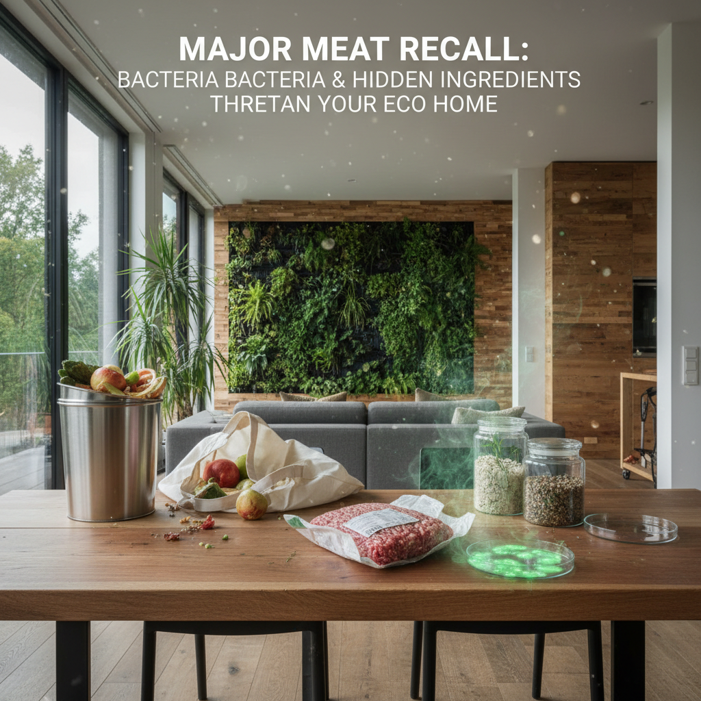 Major Meat Recall: Bacteria & Hidden Ingredients Threaten Your Eco Home
