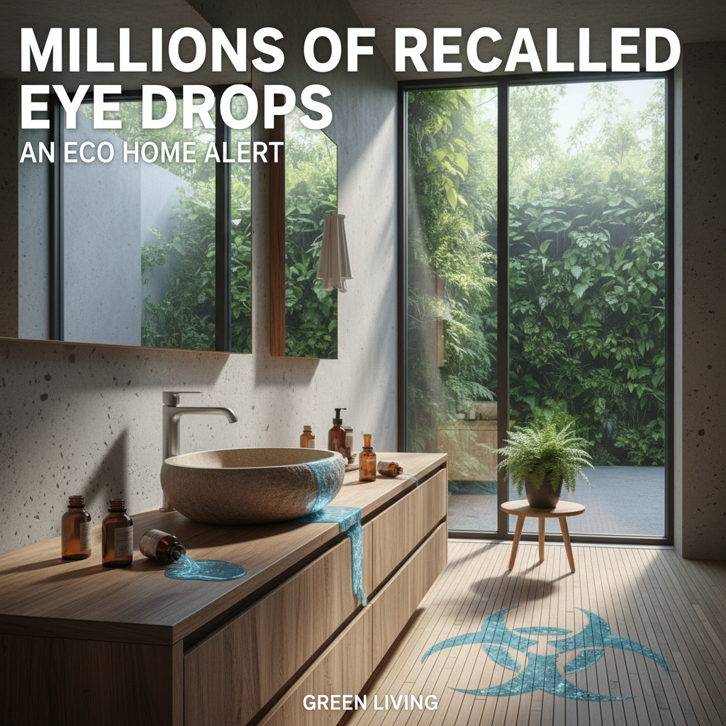 Millions of Recalled Eye Drops: An Eco Home Alert