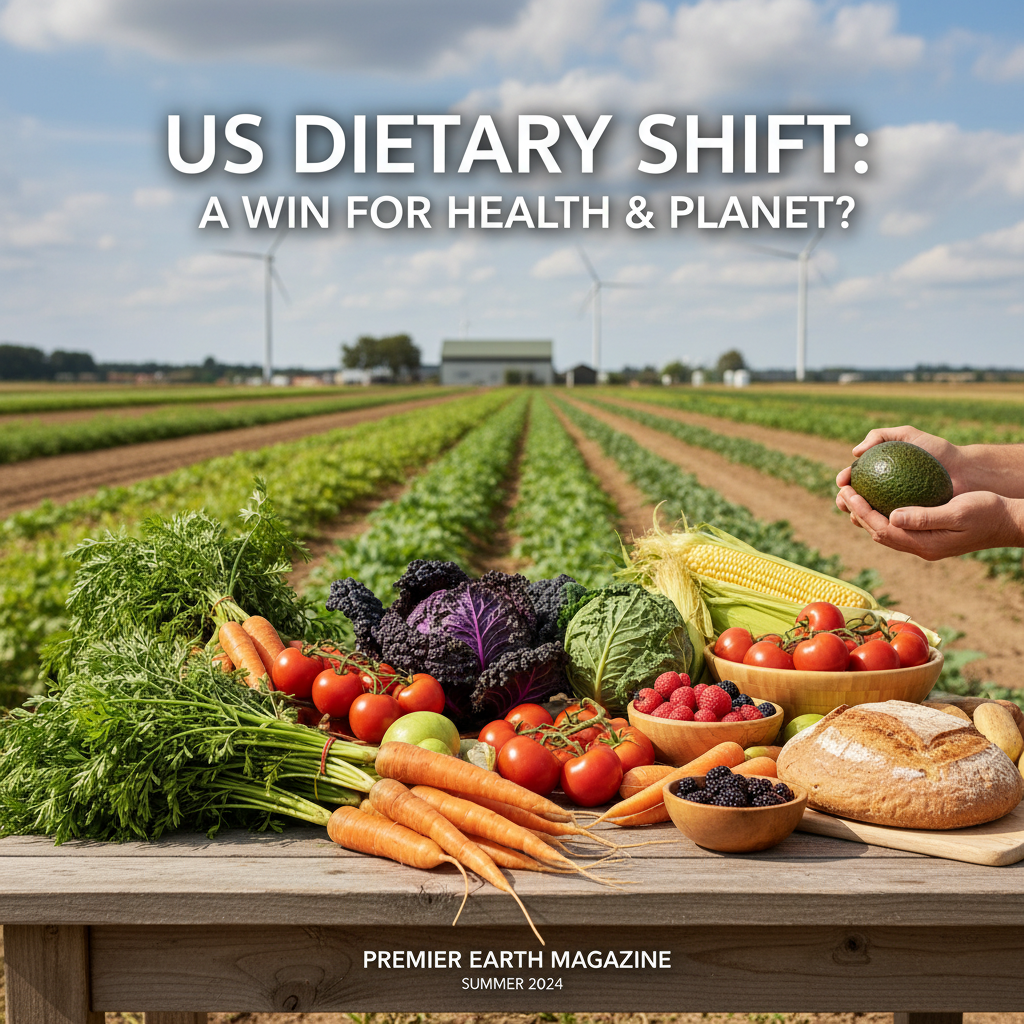 US Dietary Shift: A Win for Health & Planet?