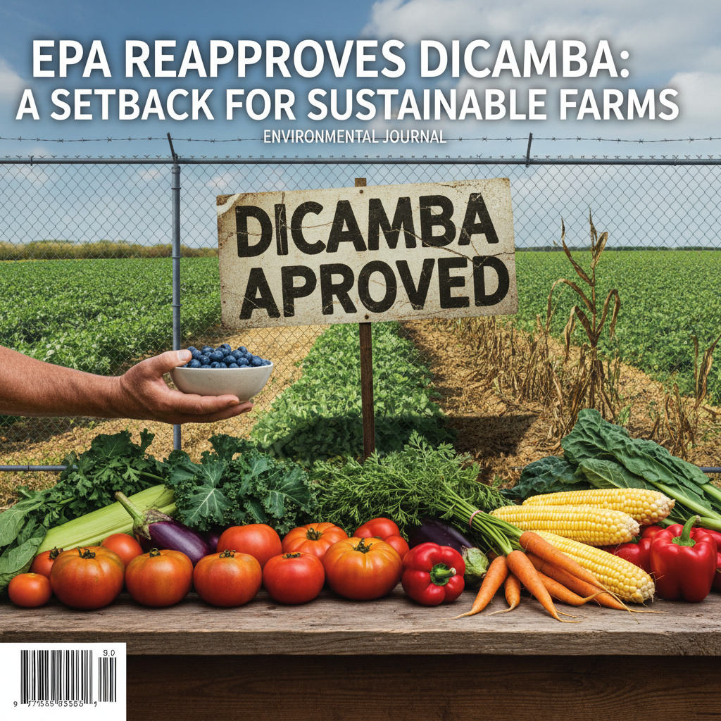 EPA Reapproves Dicamba: A Setback for Sustainable Farms