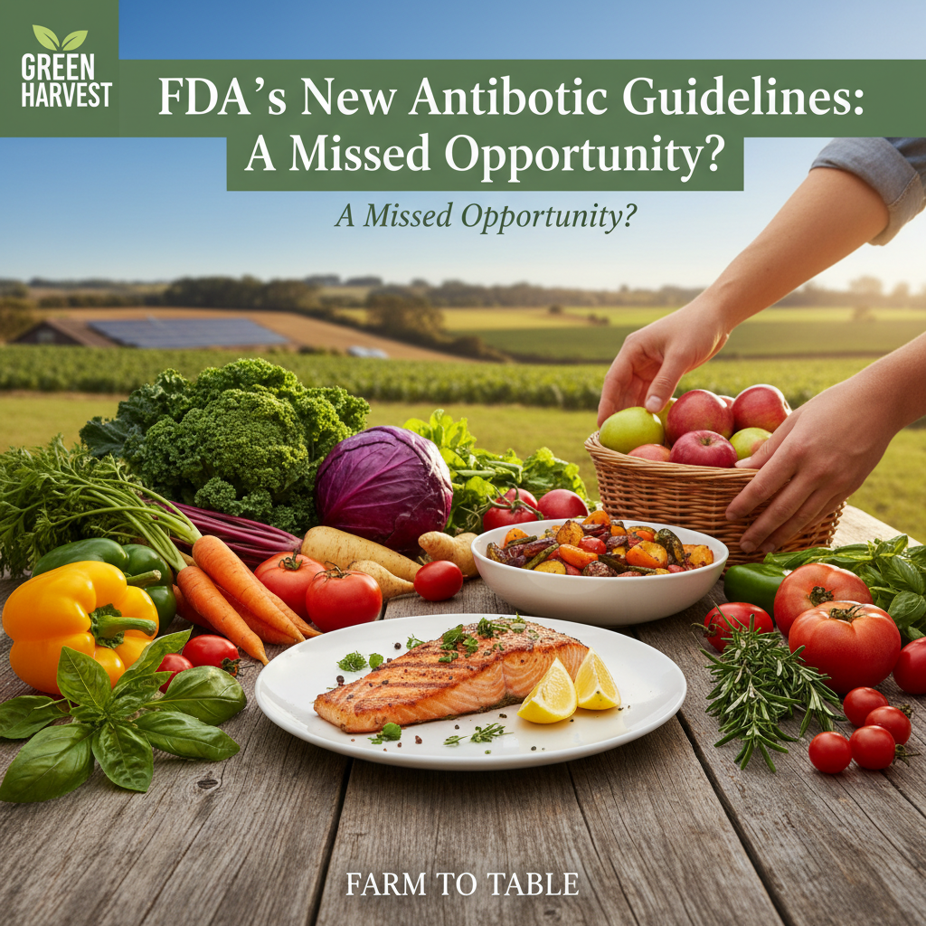 FDA's New Antibiotic Guidelines: A Missed Opportunity?