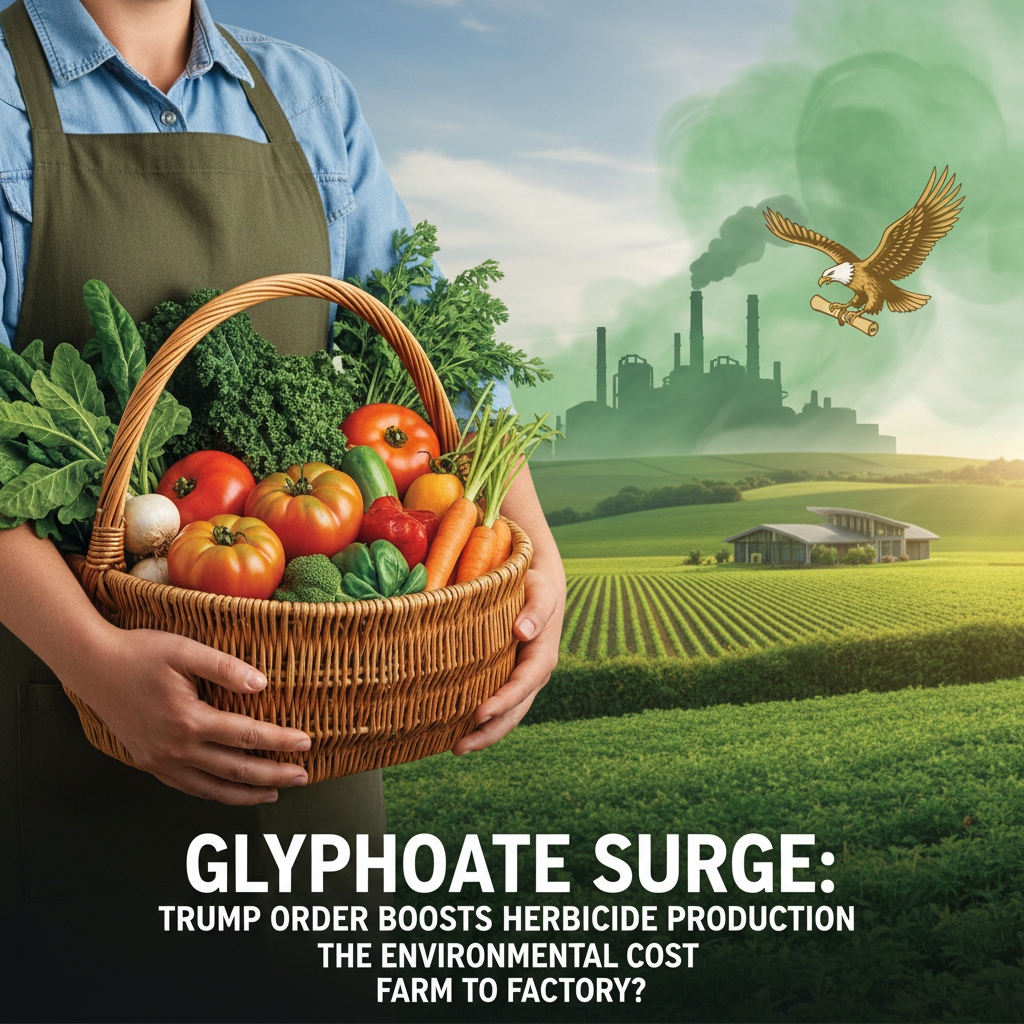 Glyphosate Surge: Trump Order Boosts Herbicide Production