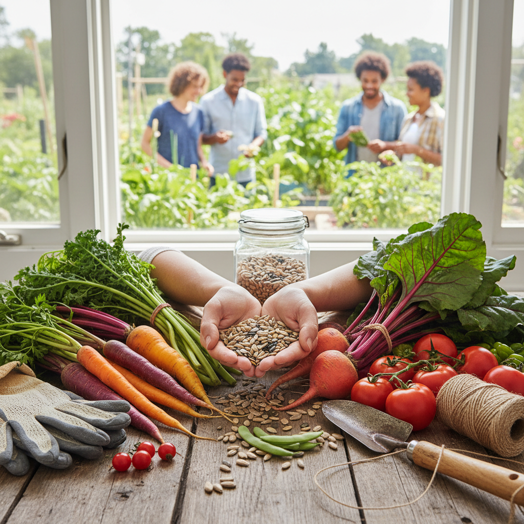 Seed Swaps: Cultivating Community & Food Resilience