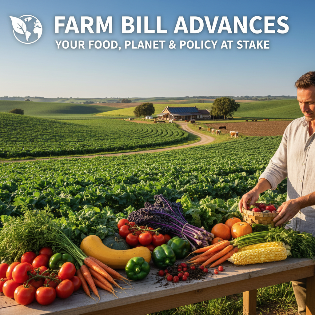Farm Bill Advances: Your Food, Planet, & Policy at Stake