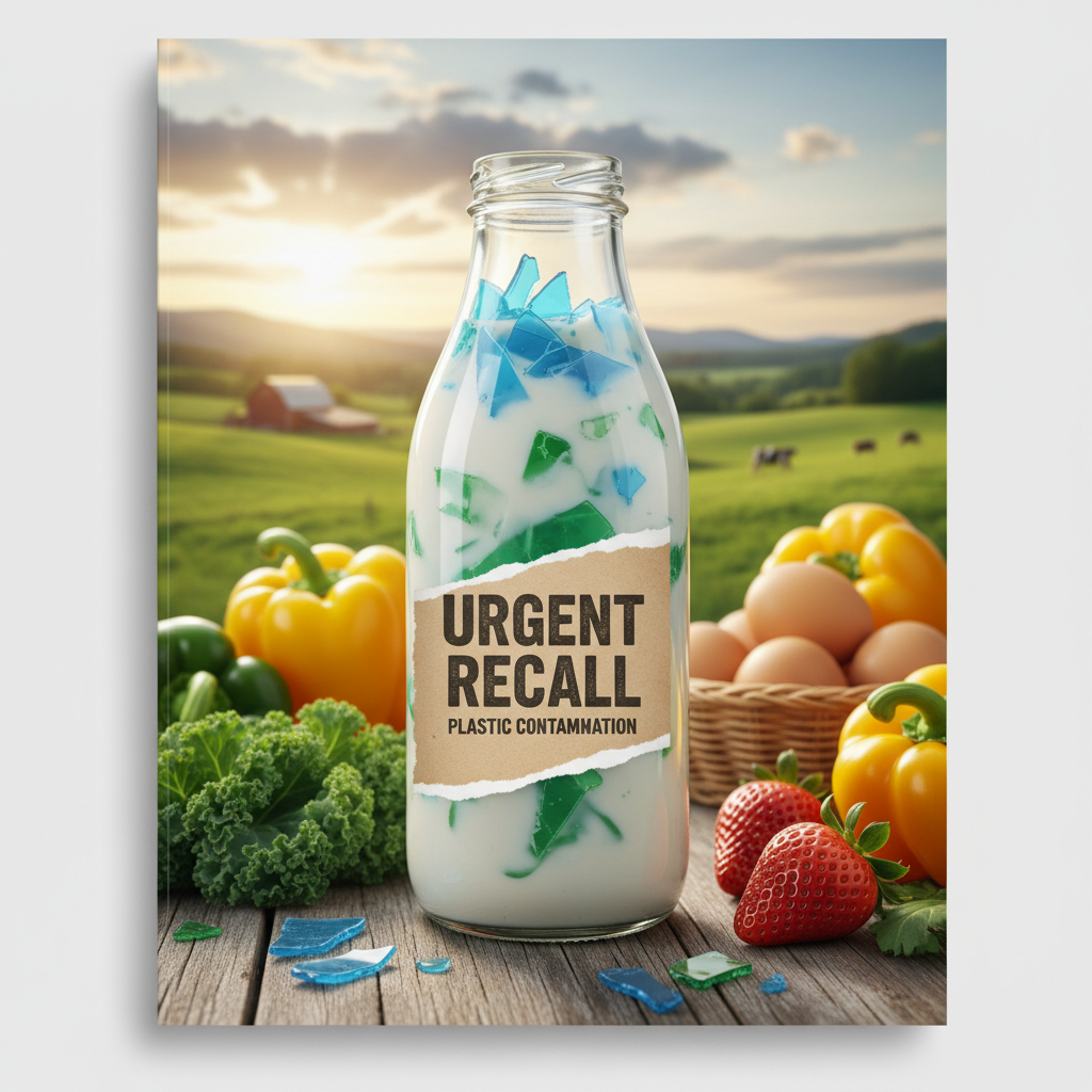 Urgent Milk Recall: Plastic Contamination Threatens Daily Staple