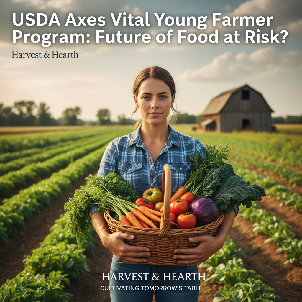 USDA Axes Vital Young Farmer Program: Future of Food at Risk?