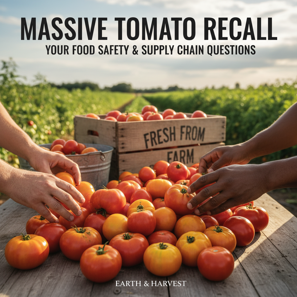 Massive Tomato Recall: Your Food Safety & Supply Chain Questions
