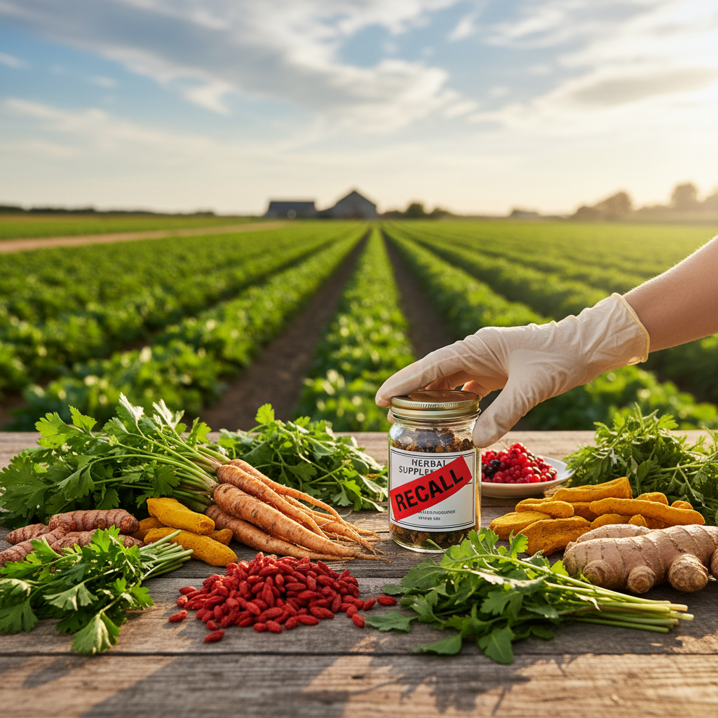 Herbal Safety Alert: FDA Expands Nationwide Supplement Recall