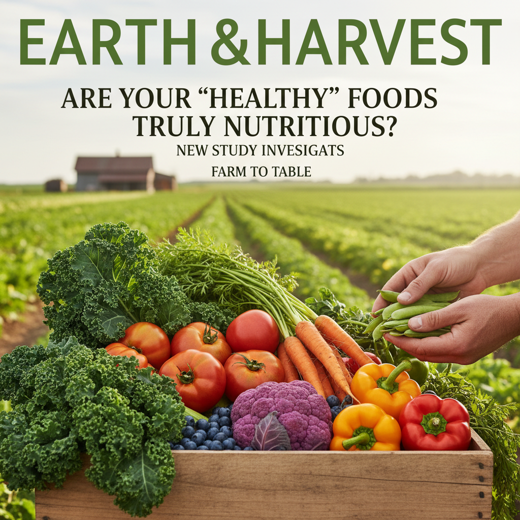 Are Your 'Healthy' Foods Truly Nutritious? New Study Investigates