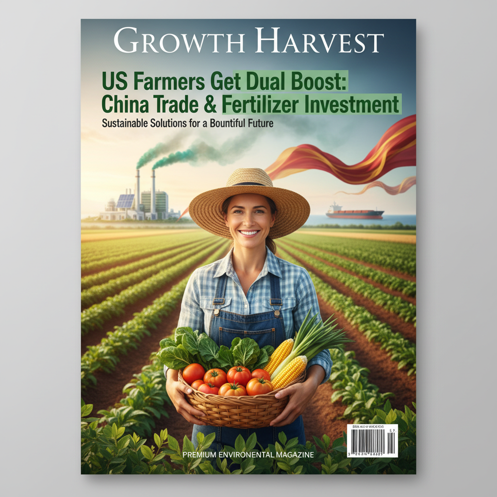 US Farmers Get Dual Boost: China Trade & Fertilizer Investment