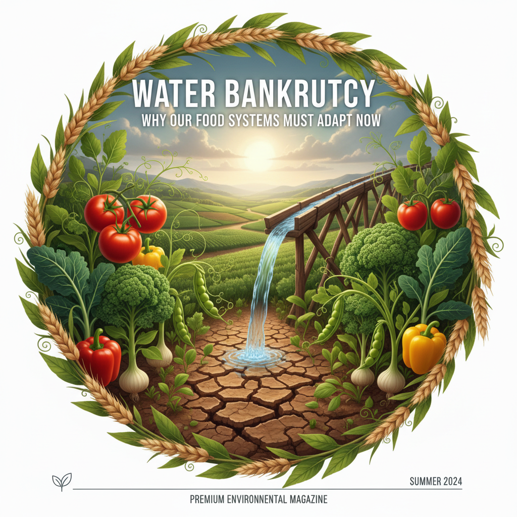 Water Bankruptcy: Why Our Food Systems Must Adapt Now