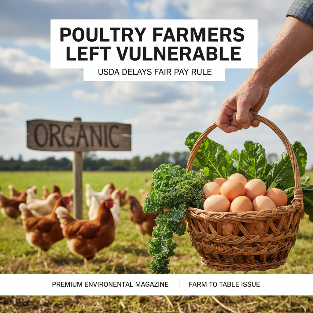 Poultry Farmers Left Vulnerable: USDA Delays Fair Pay Rule