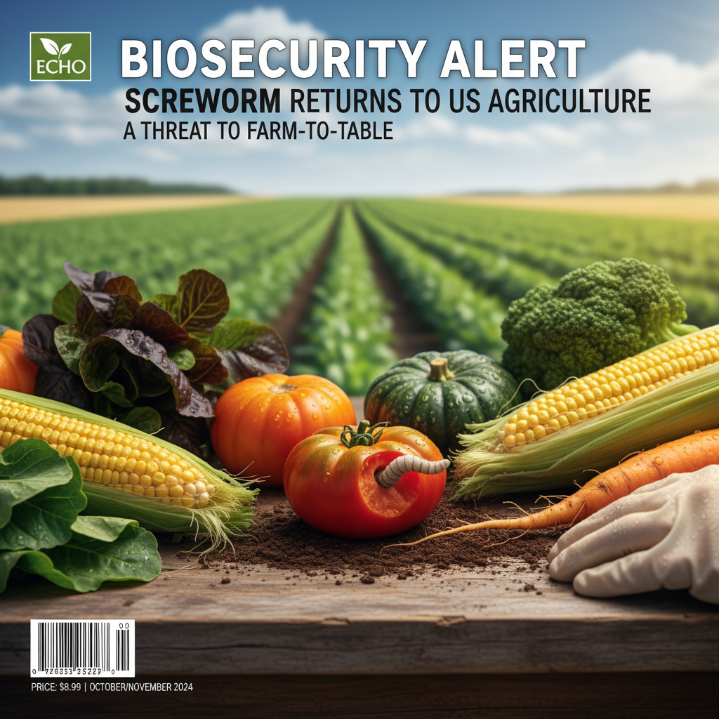 Biosecurity Alert: Screwworm Returns to US Agriculture