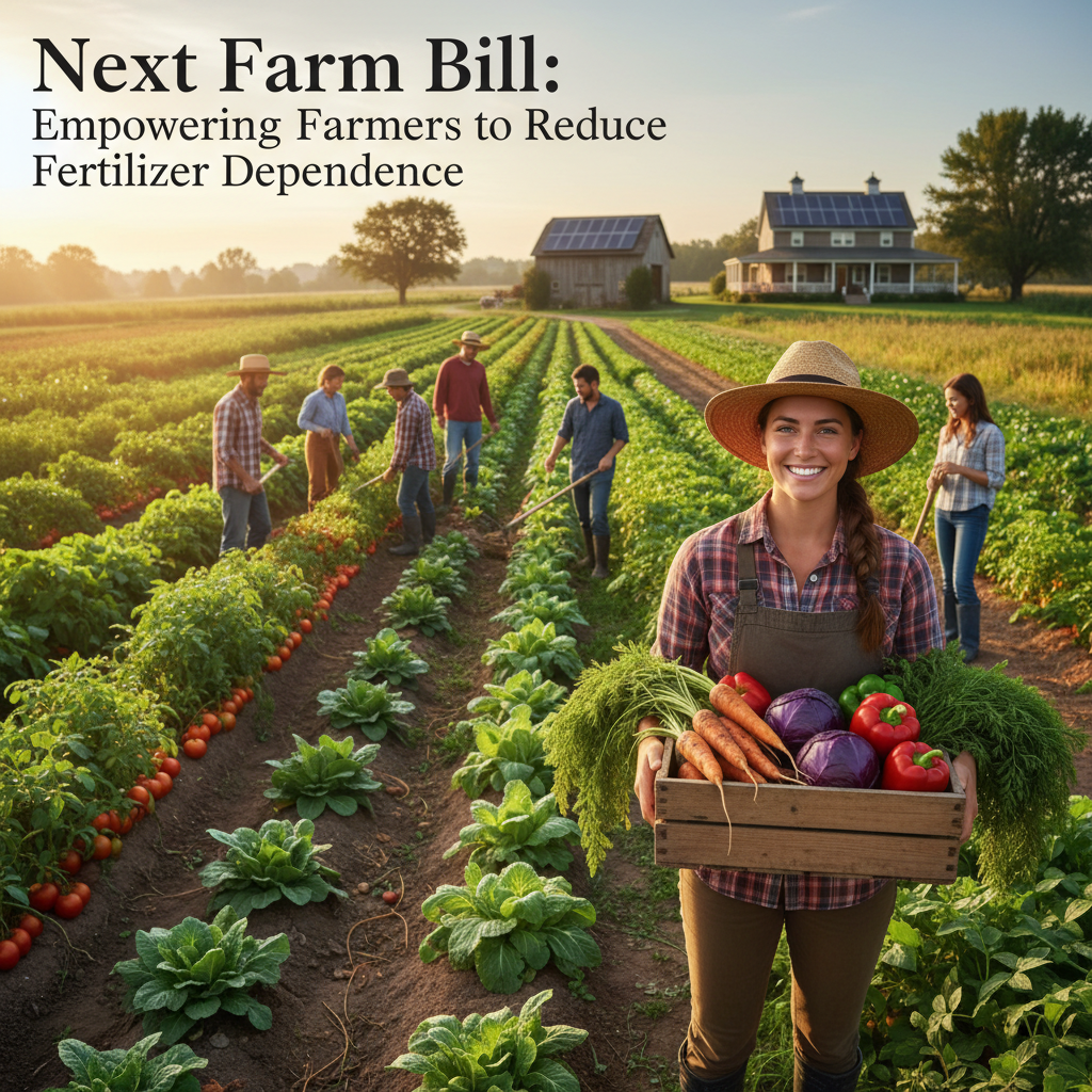 Next Farm Bill: Empowering Farmers to Reduce Fertilizer Dependence