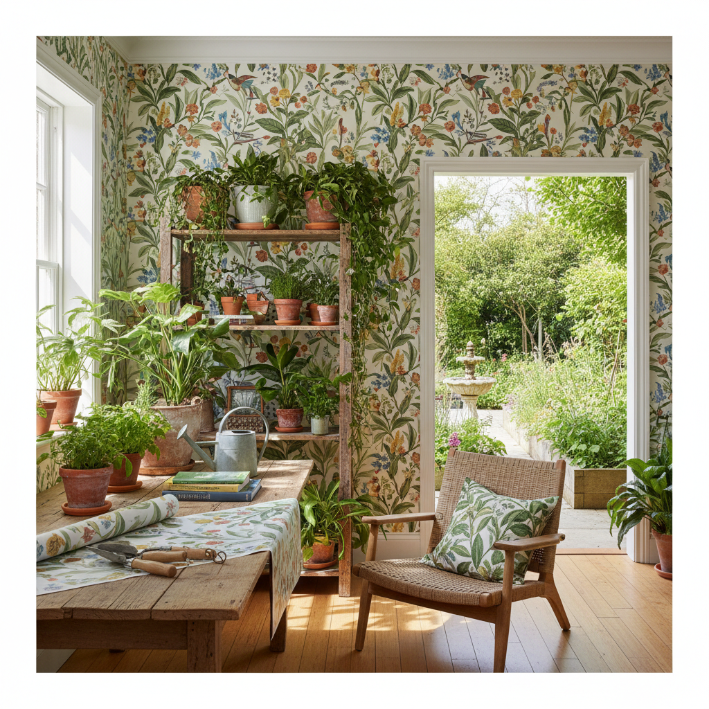Bring Nature Indoors: Little Greene's New Botanical Wallpapers