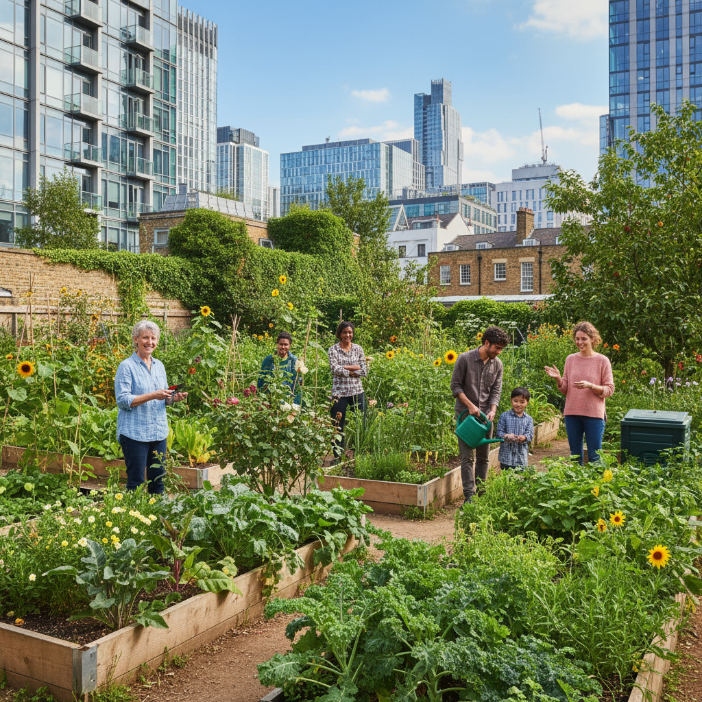 London's Free Gardening Program: Greening Urban Spaces