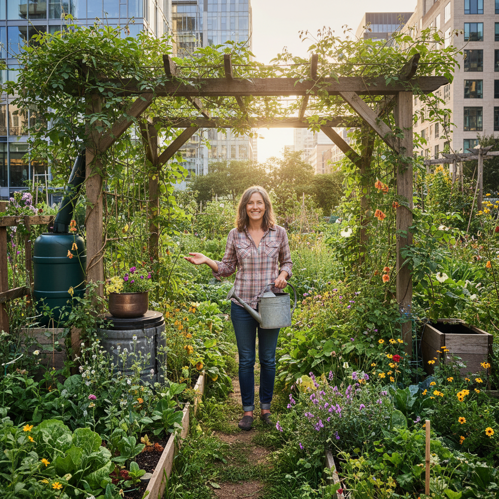 Urban Green Pioneer: Susanna Grant's Sustainable Garden Vision