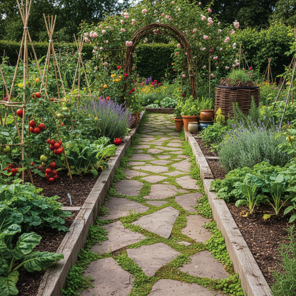 Sustainable Foundations: Rethink Garden Materials
