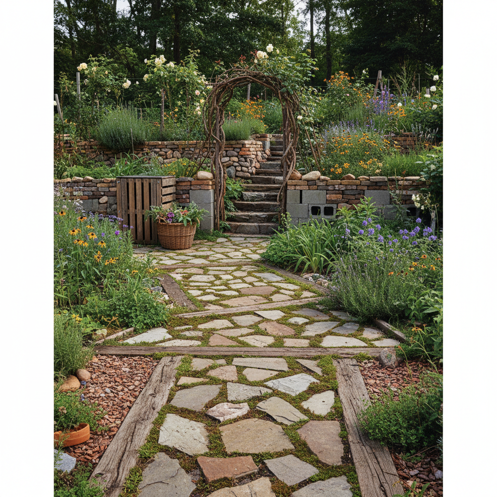 Sustainable Hardscaping: Reusing Garden Materials for an Eco-Friendly Aesthetic