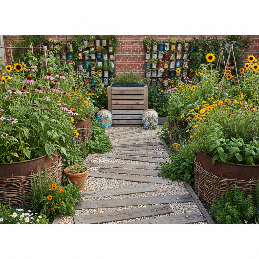 Eco-Garden Design: Master the Art of Reusing Materials