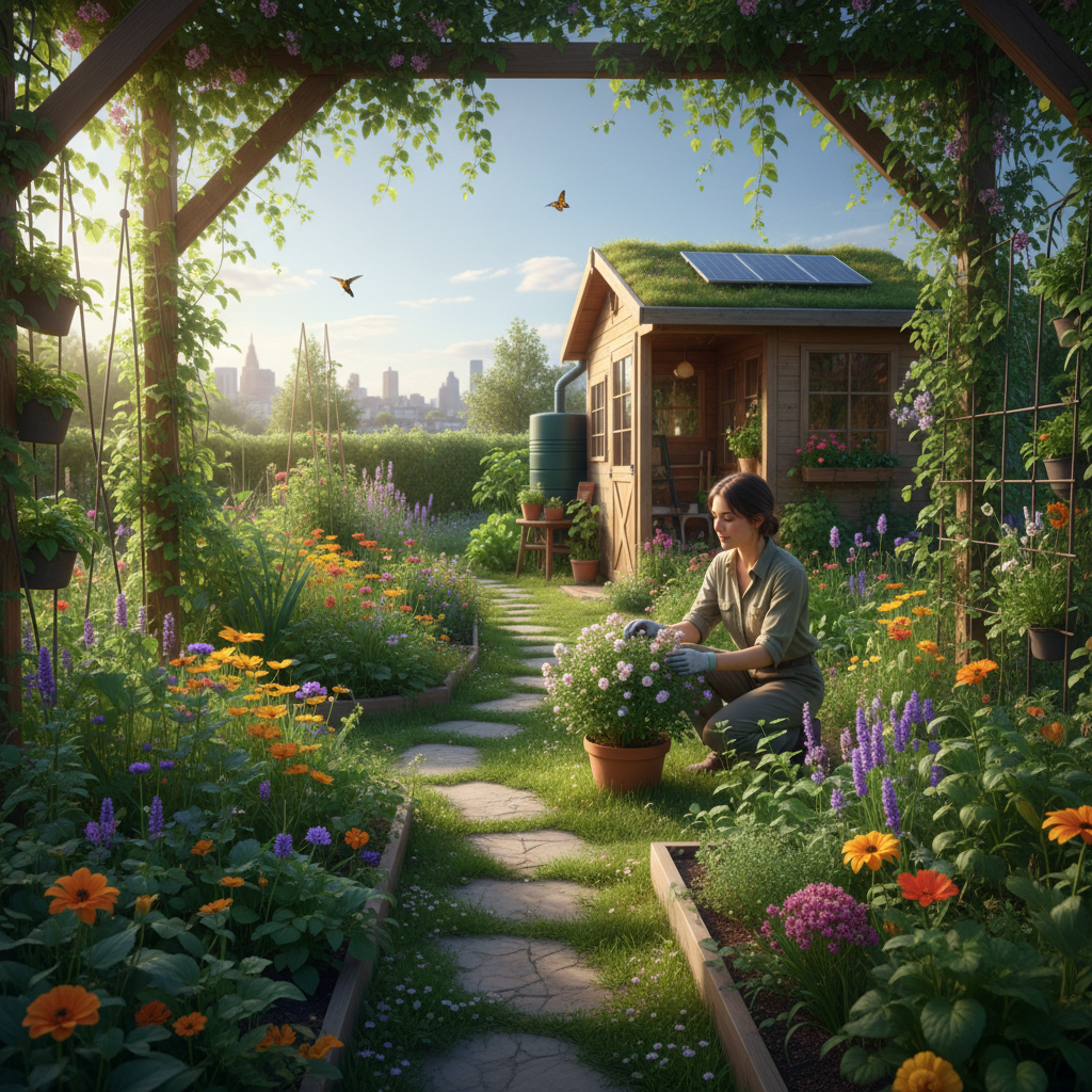 Beyond Beauty: How Small Gardens Combat Eco-Anxiety and Save Our World