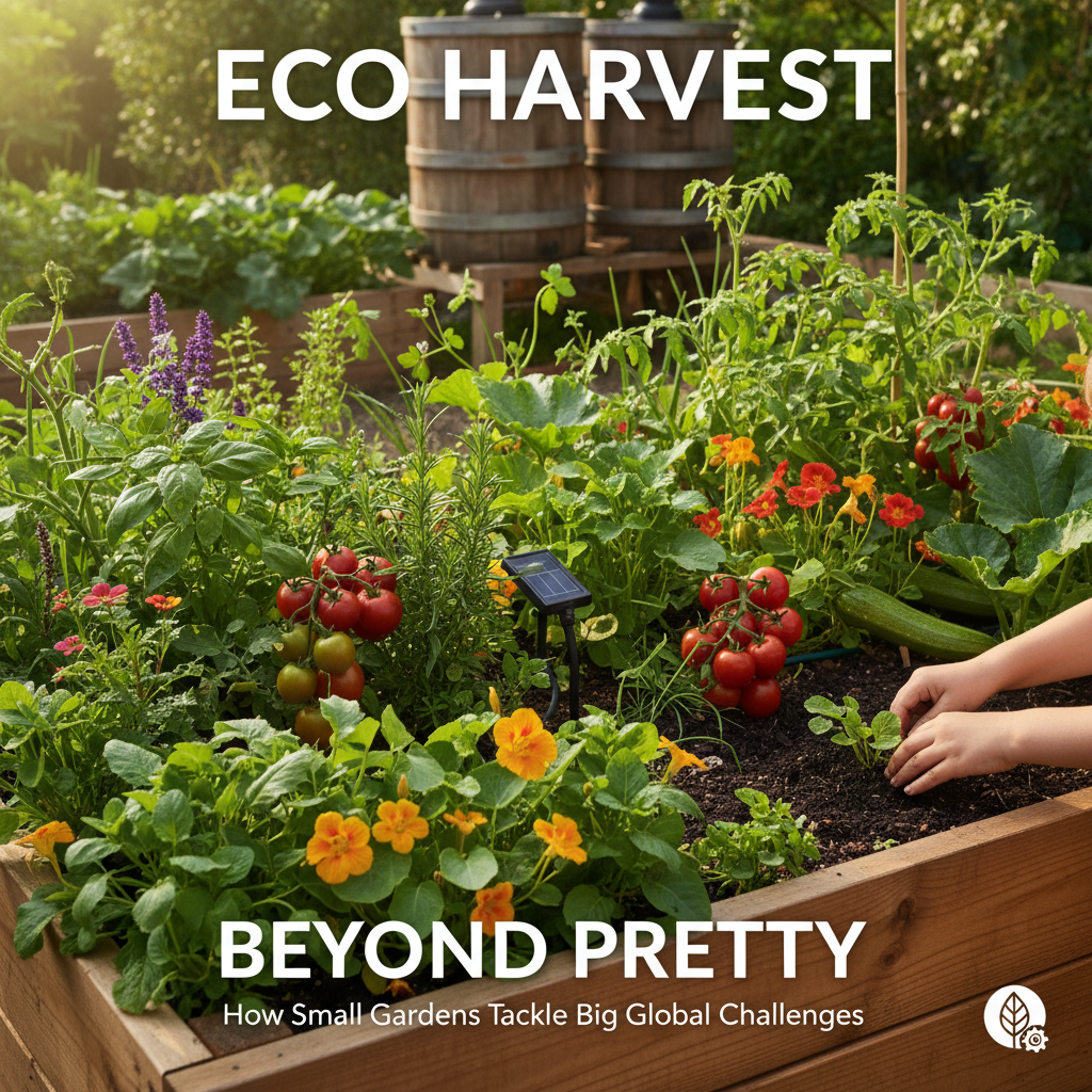 Beyond Pretty: How Small Gardens Tackle Big Global Challenges