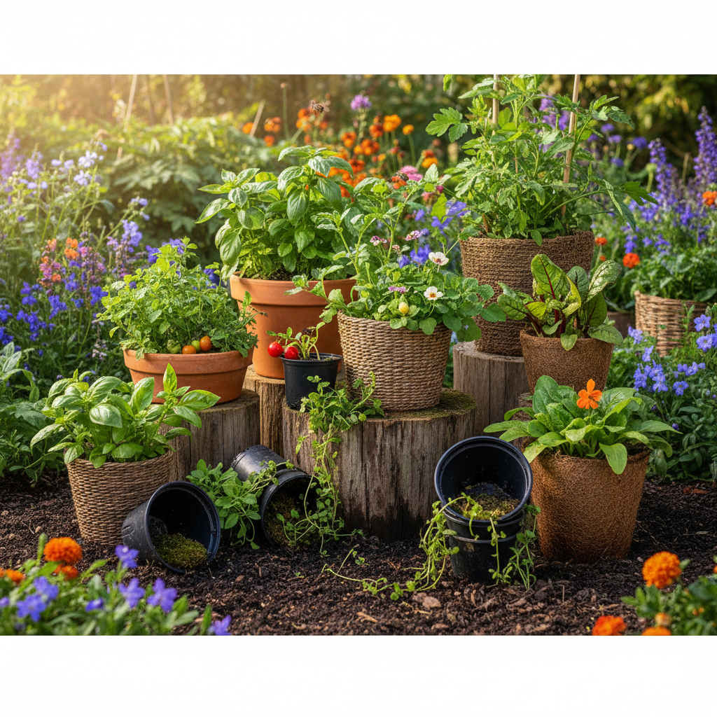The Plastic Pot Conundrum: Greening Your Garden, One Pot at a Time