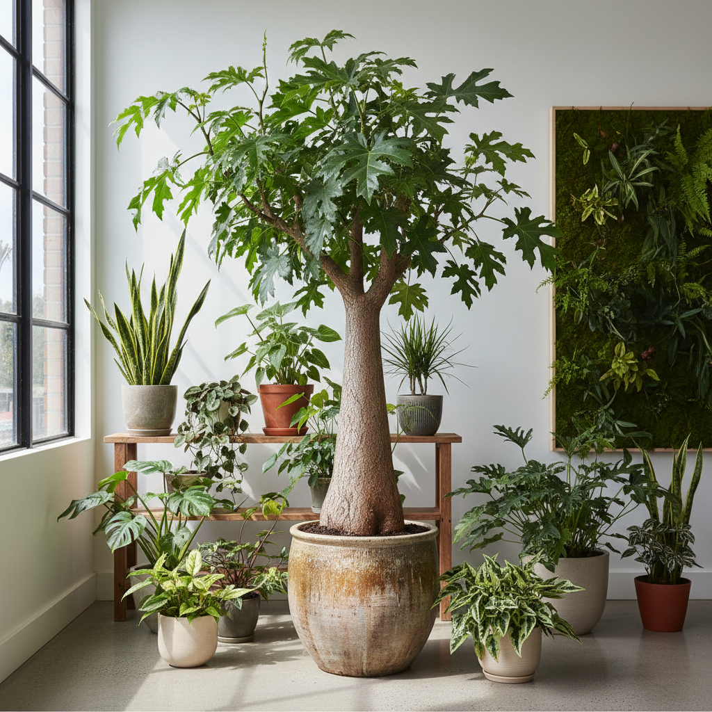 Queensland Bottle Tree: The Sculptural Star of Your Indoor Garden