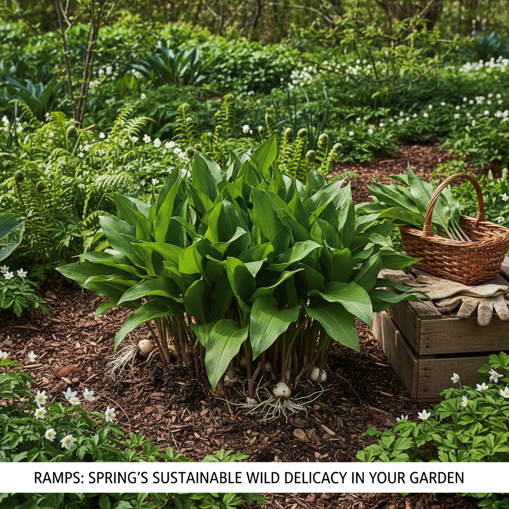 Ramps: Spring's Sustainable Wild Delicacy in Your Garden