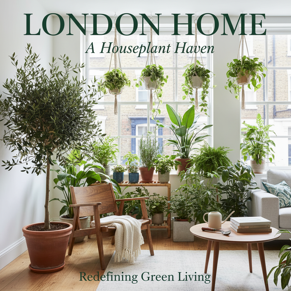 London Home: A Houseplant Haven Redefining Green Living