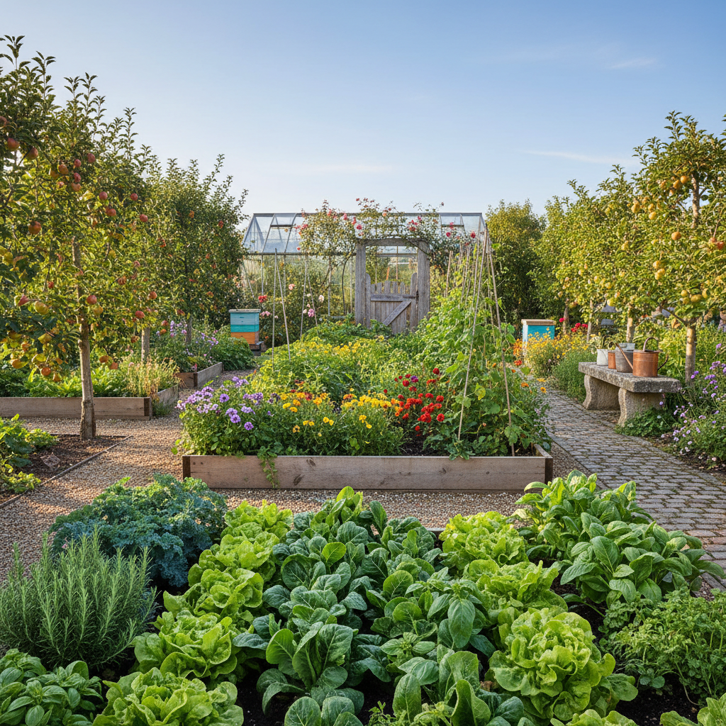 French Laundry's Green Secret: A Culinary Garden Model