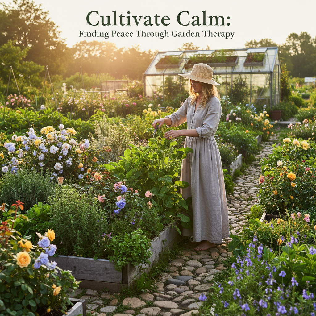 Cultivate Calm: Finding Peace Through Garden Therapy