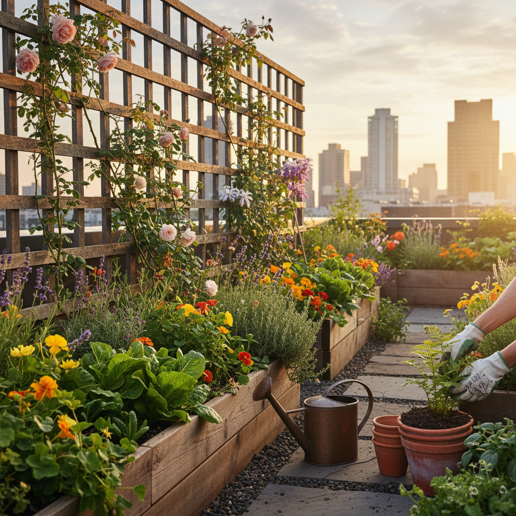 Terrace Garden's Resilient Rebirth: Spring Awakens Hope