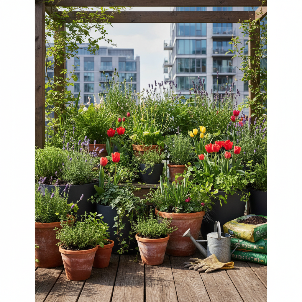 Tiny Terrace Thrives: Post-Winter Strategies for Urban Pots