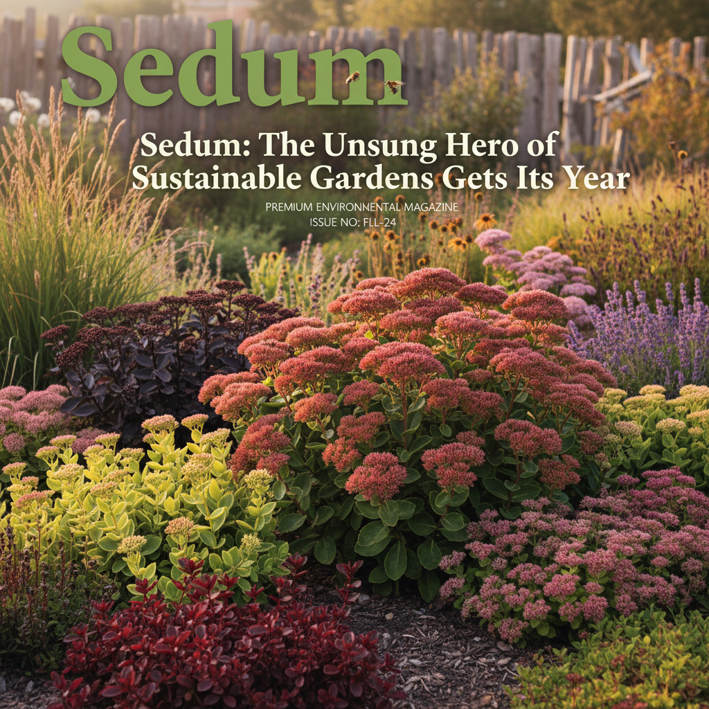Sedum: The Unsung Hero of Sustainable Gardens Gets Its Year