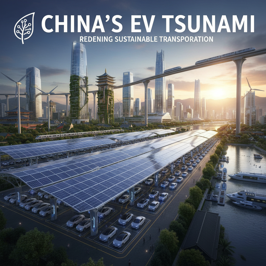 China's EV Tsunami: Redefining Sustainable Transportation