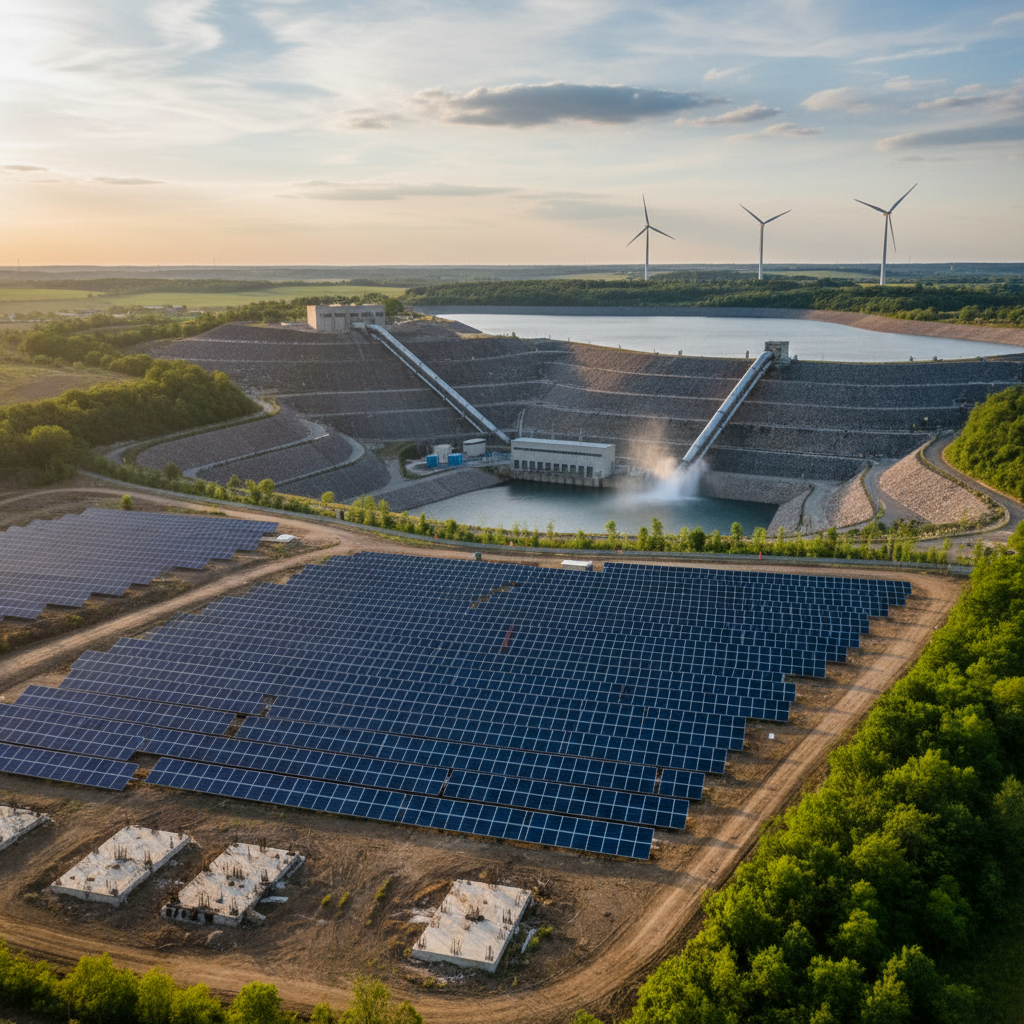 US Greenlights Massive Pumped Hydro Project on Brownfield