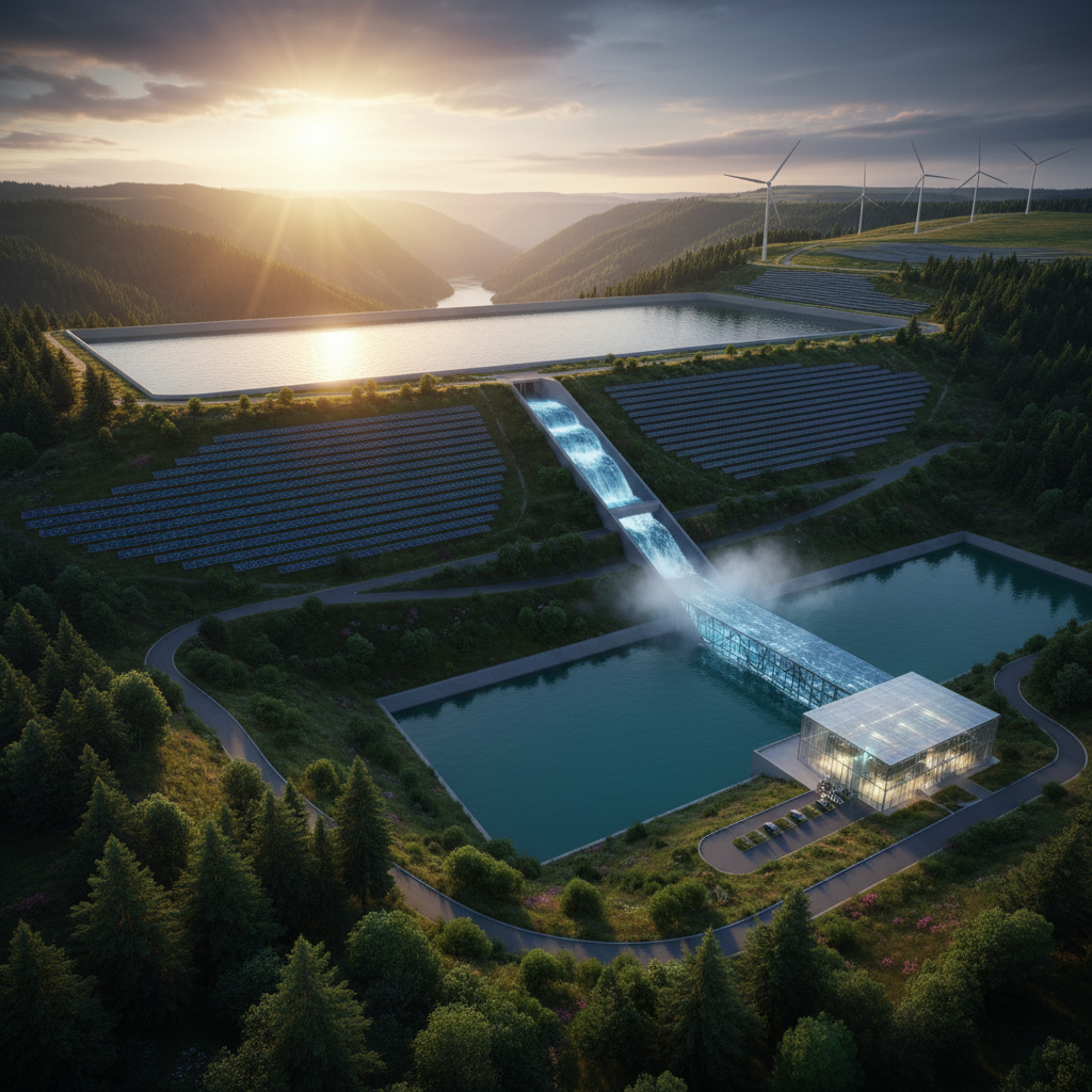 Goldendale's Green Giant: Pumped Hydro Powers Up US Renewables